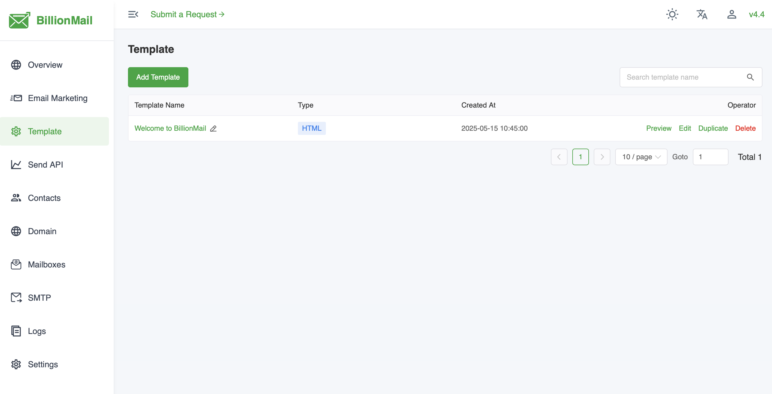 BillionMail Email Templates